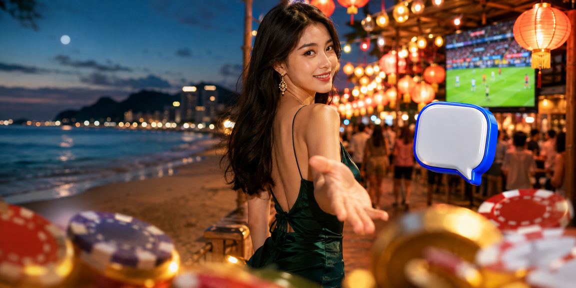 Người dùng Côn Đảo sử dụng ứng dụng casino và quản lý tài khoản trên điện thoại tại chợ đêm