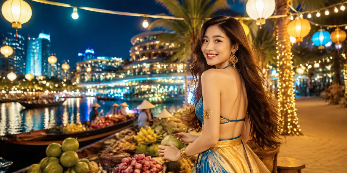 Chợ đêm vùng Mekong Delta – người dùng miền Tây theo dõi kết quả xổ số và đặt cược